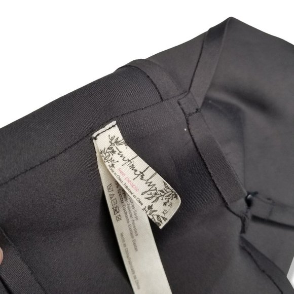 Free People Size XS Black Sage Long Line Bralette Unlined Wireless Plunge - Picture 6 of 6